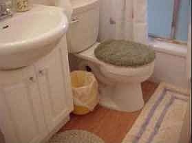 new fixtures, complete to underflooring and plumbing (except tub)