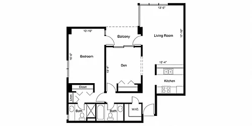 Floor plan Ellsworth