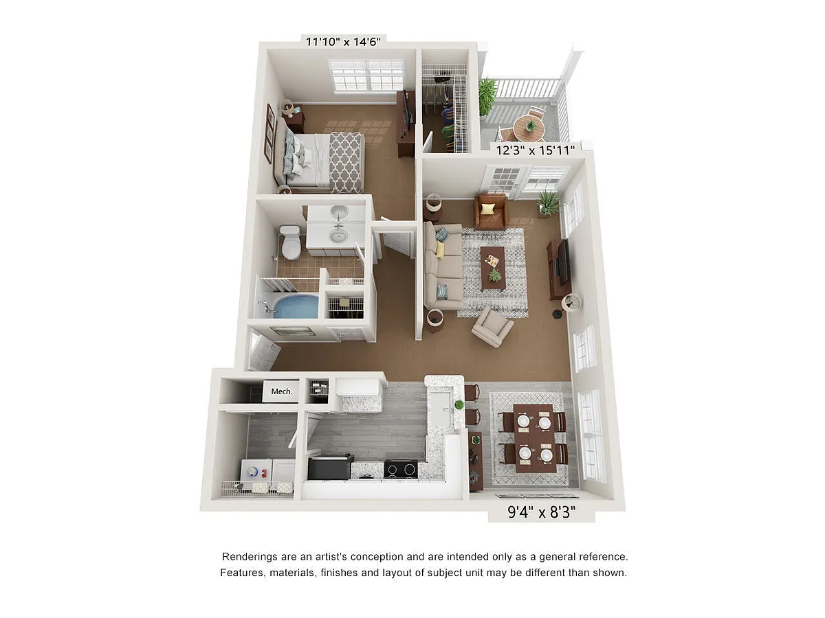 Floor plan Isabel