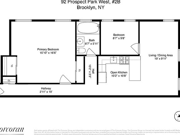 2nd image of 92 Prospect Park W APT 2B