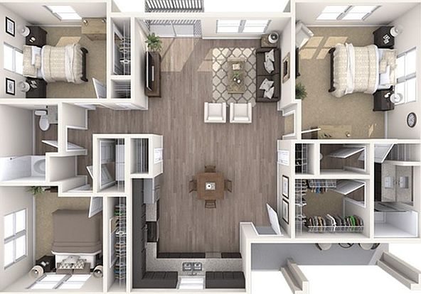 3x2 Floorplan 3x2 Floorplan