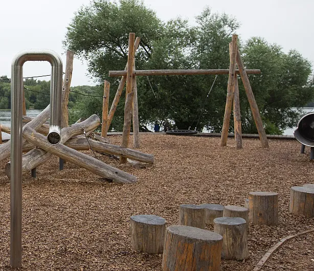 Natural Playscape in Community