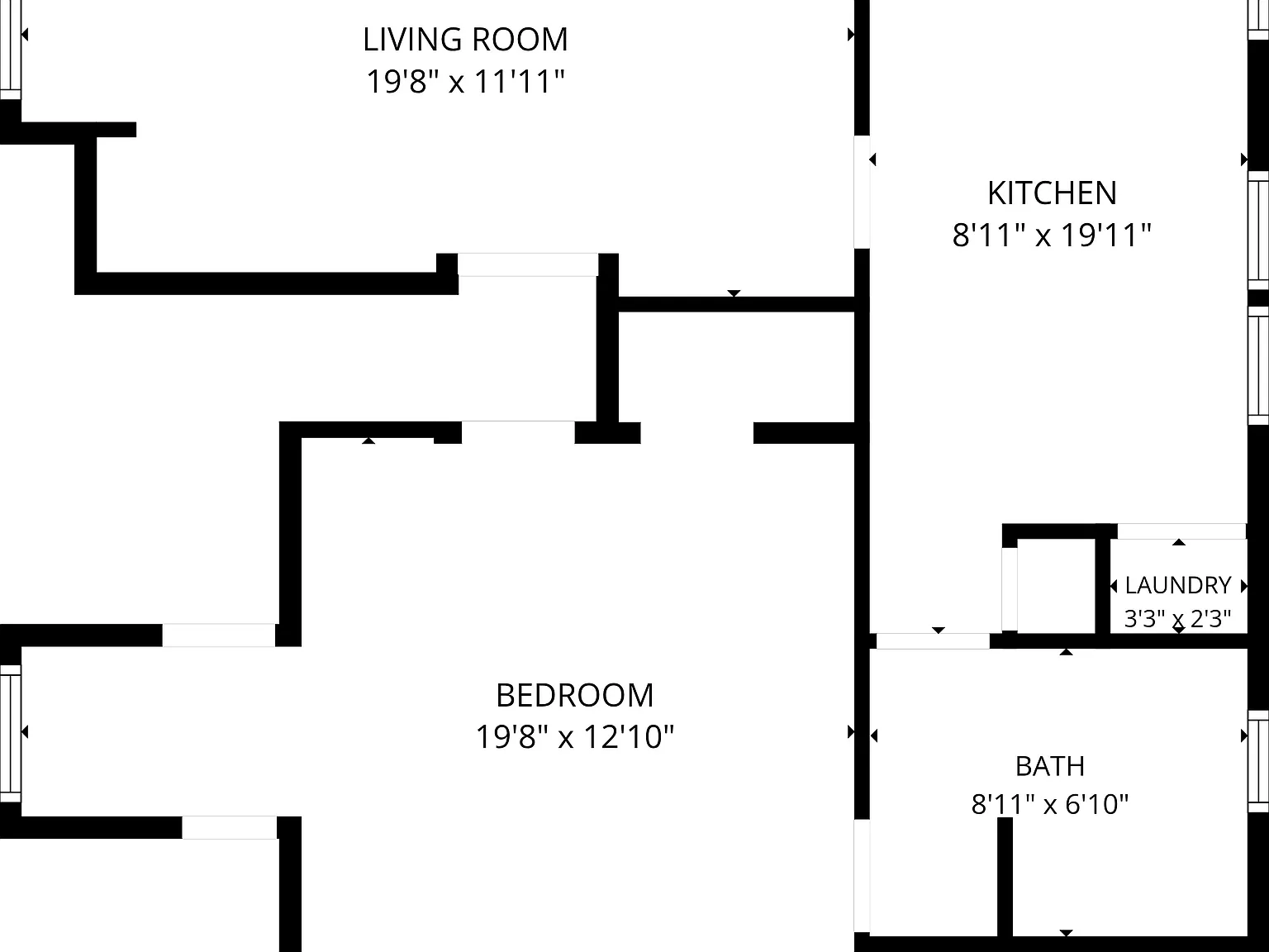 1 bed, 700 sqft, $1,500 — Photo 2