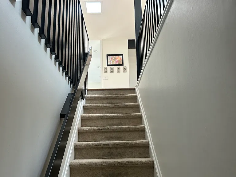 Stairs to lower level