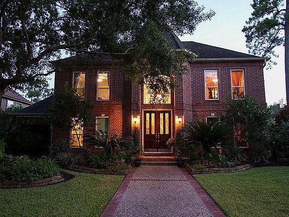 This is the view your guests might see as they arrive for an evening of food and fun at your new home.