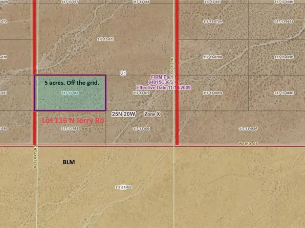LOT 116 Jerry Rd, Dolan Springs, AZ 86441