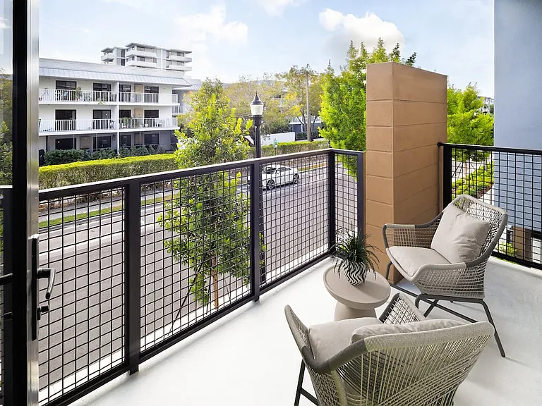 Signature Collection Townhome balcony