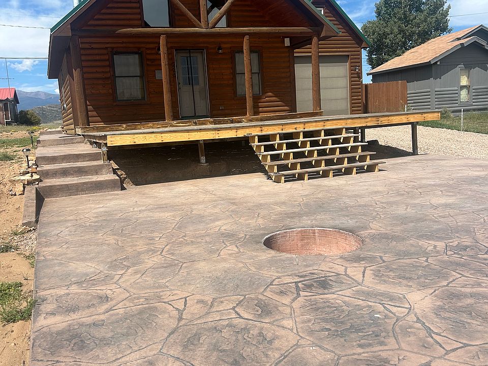Front patio and deck
