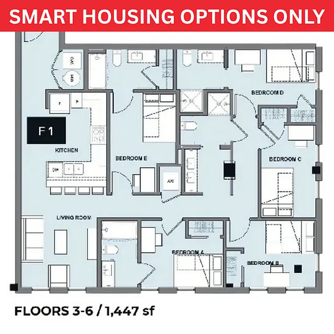 Floor plan F1