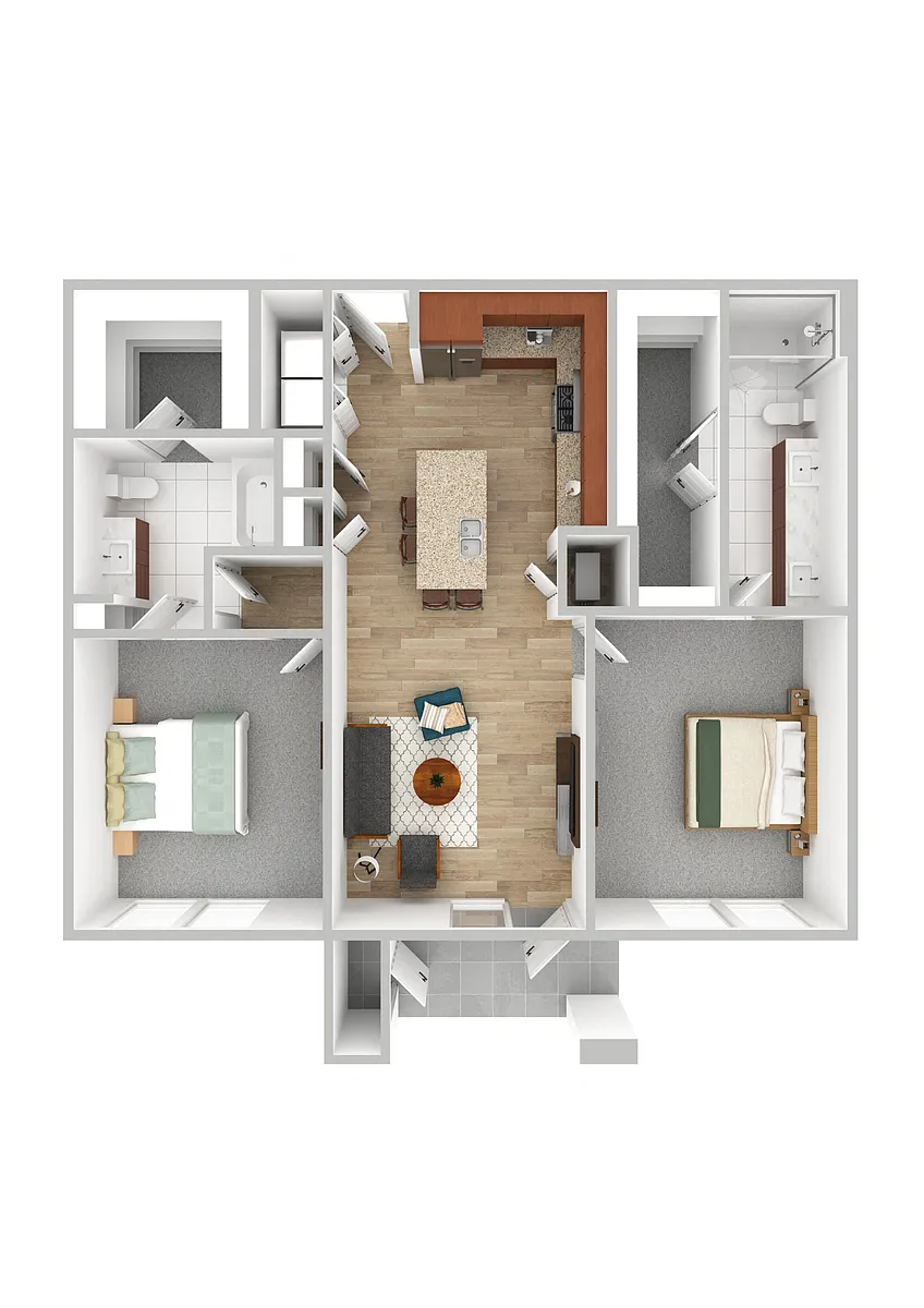 Floor plan B2