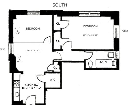2nd image of 510 Cathedral Pkwy #4F