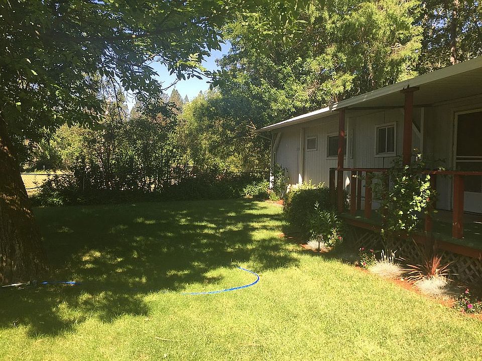 Front yard of house