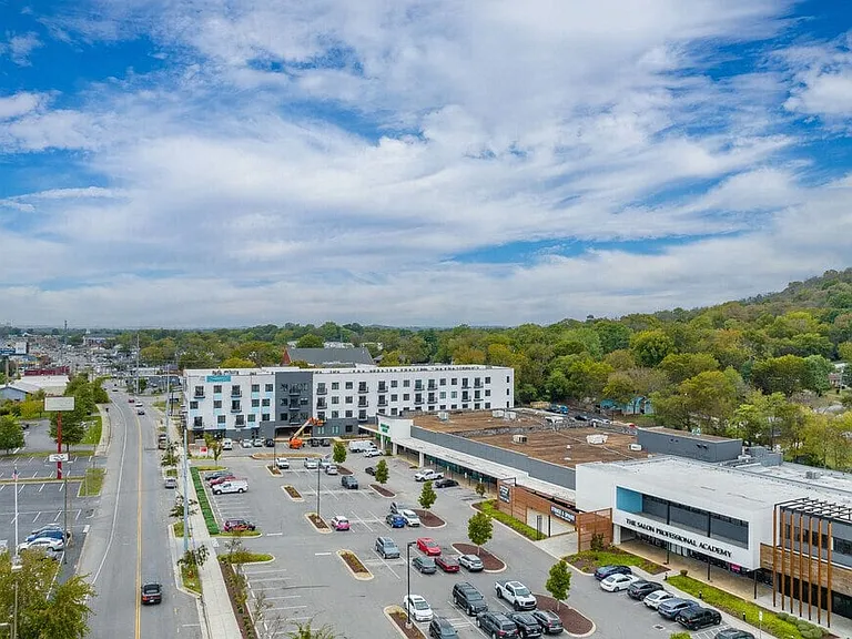 Aerial View of the Flats at Donelson Plaza