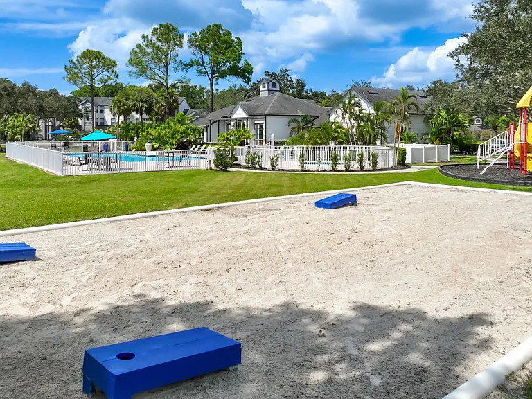 Games, sun, and community spirit come together in our amenity areas.