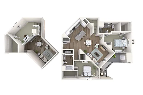 Floor plan B5L-1622sq-5444