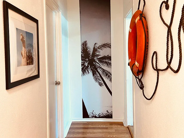No tropical oasis complete without a buoy!