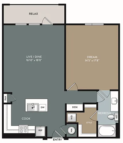 Floor plan Grayson - A5