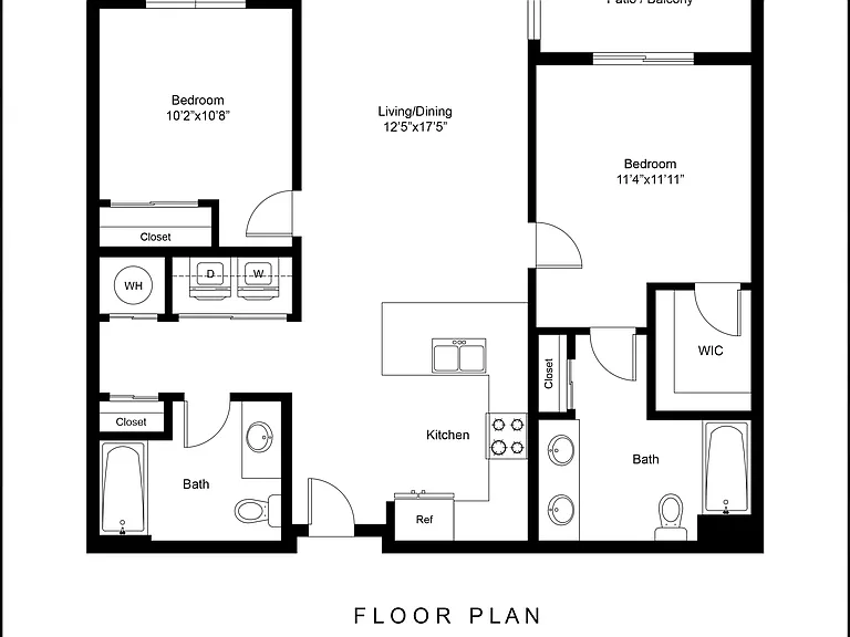 2 Bedroom | 2 Bath | 936 SF 2 Bedroom | 2 Bath | 936 SF
