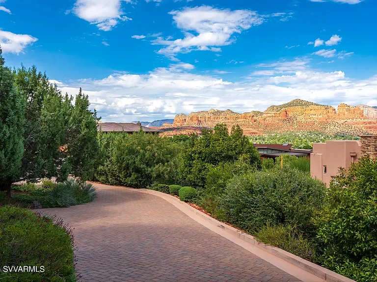 Private Driveway View