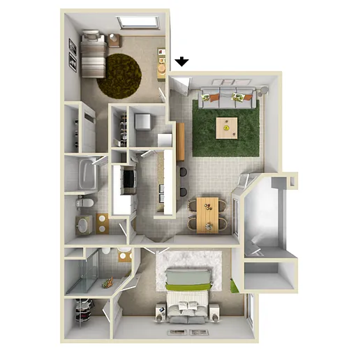 Floor plan Vail