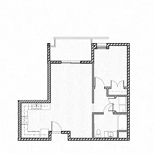 Floor plan 1 Bedroom