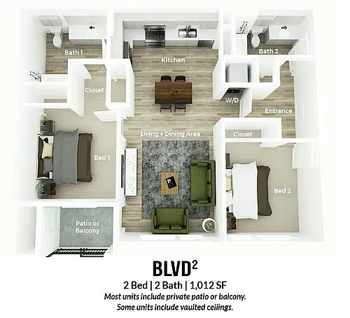 Floor plan Blvd