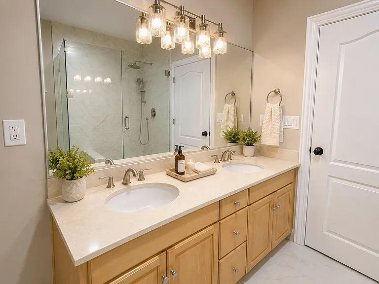 Master bathroom
