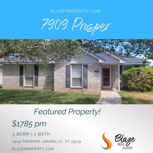 7909 Prosper Dr, Amarillo, TX, 79119