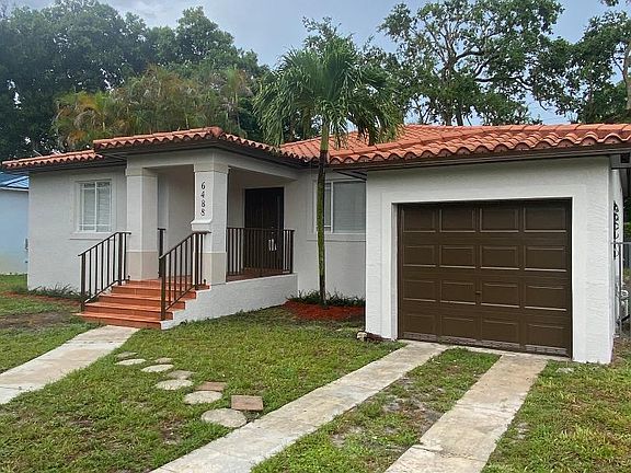 Newly painted front of home