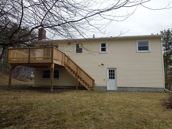 Rear of home