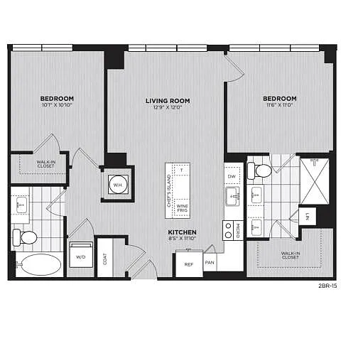 Floor plan B15