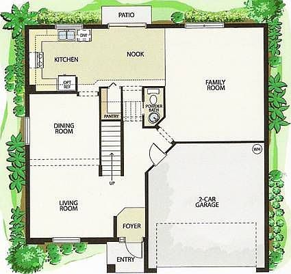 Downstairs Floor Plan