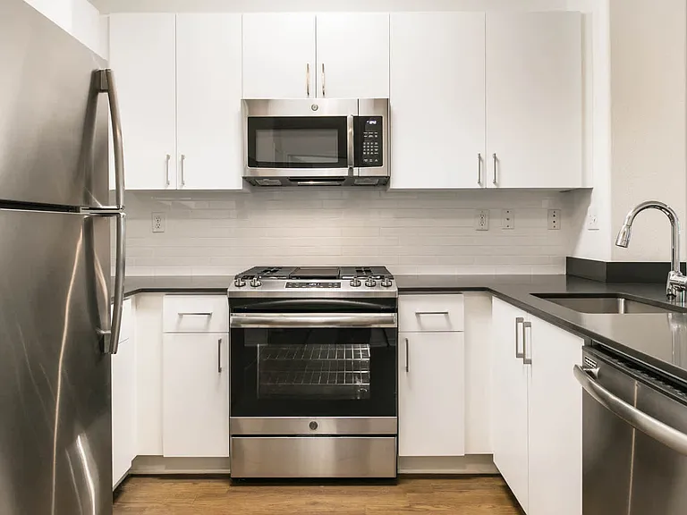 Kitchen with Stainless Steel Appliances