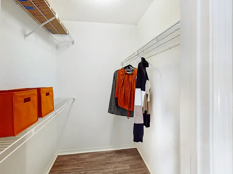Renovated Walk-In Closet