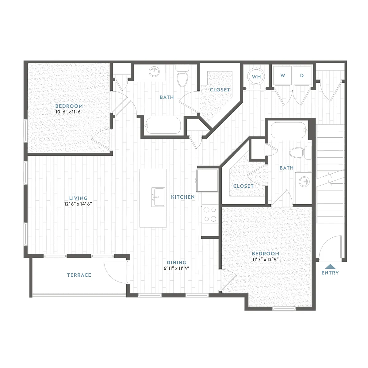 Floor plan B2