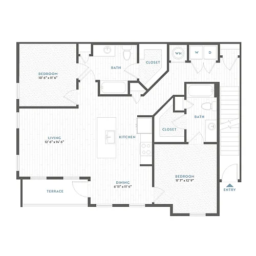 Floor plan B2