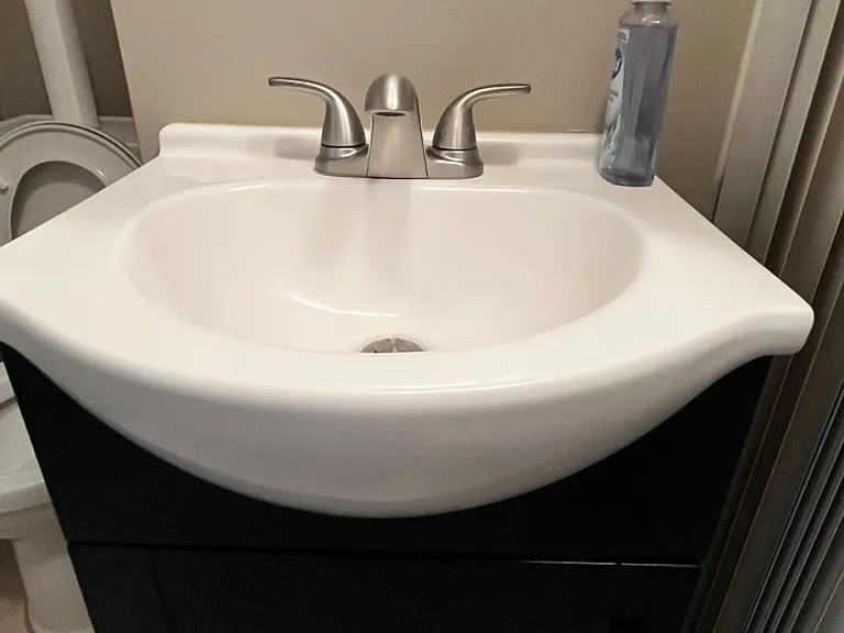 2nd Half Bath - Brushed nickel fixtures