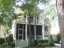 Full screened porch 