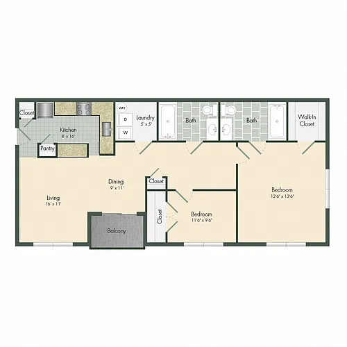 Floor plan Shenandoah