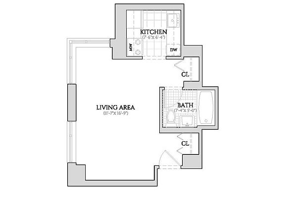 2nd image of 200 W 60th St APT 2D