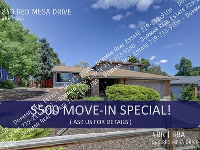 840 Red Mesa Dr, Colorado Springs, CO, 80906
