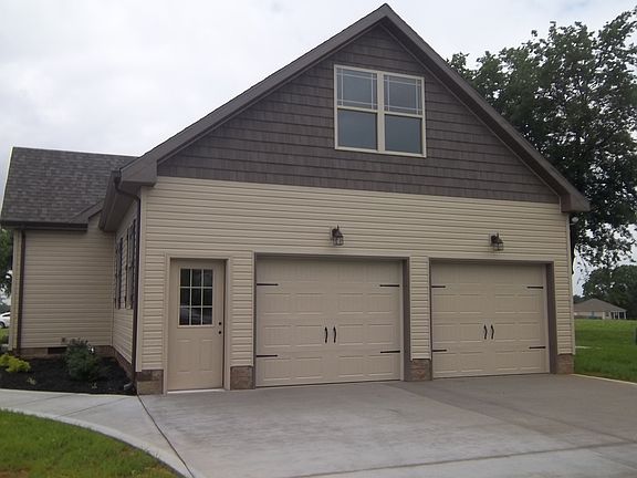 Two Car Side Entry Garage