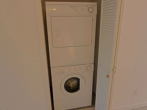 Your own washer and dryer in you unit