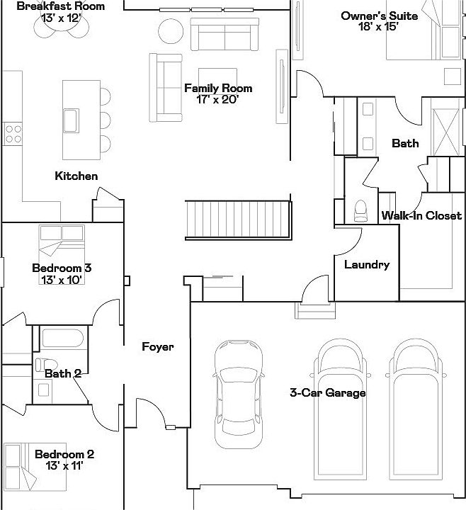 2nd image of 2896 Killarny Dr