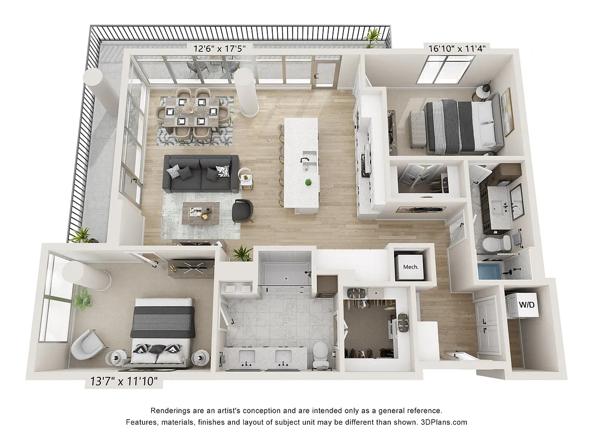 Floor plan The Alison
