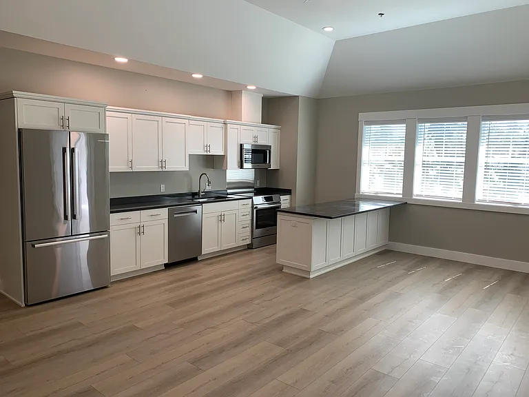 Kitchen and Living areas