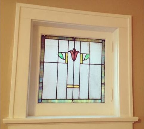 Stainglass windows.