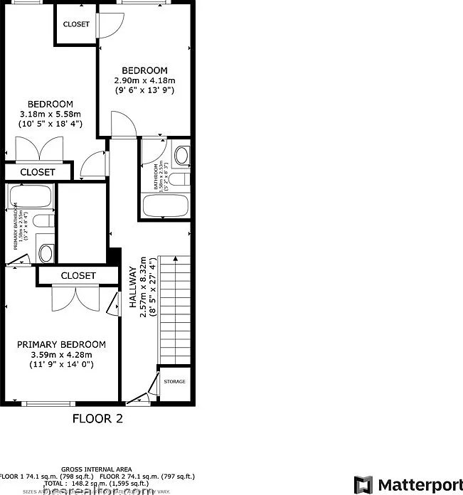 4 bed, 4.5 bath, 1604 sqft, $2,000 — Photo 2
