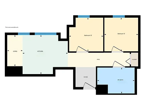 Floor plan The MoMac