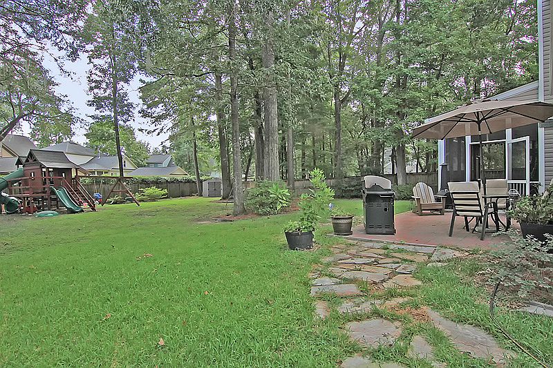 HUGE fenced backyard